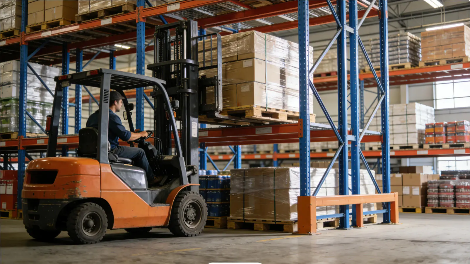 What is pallet racking?