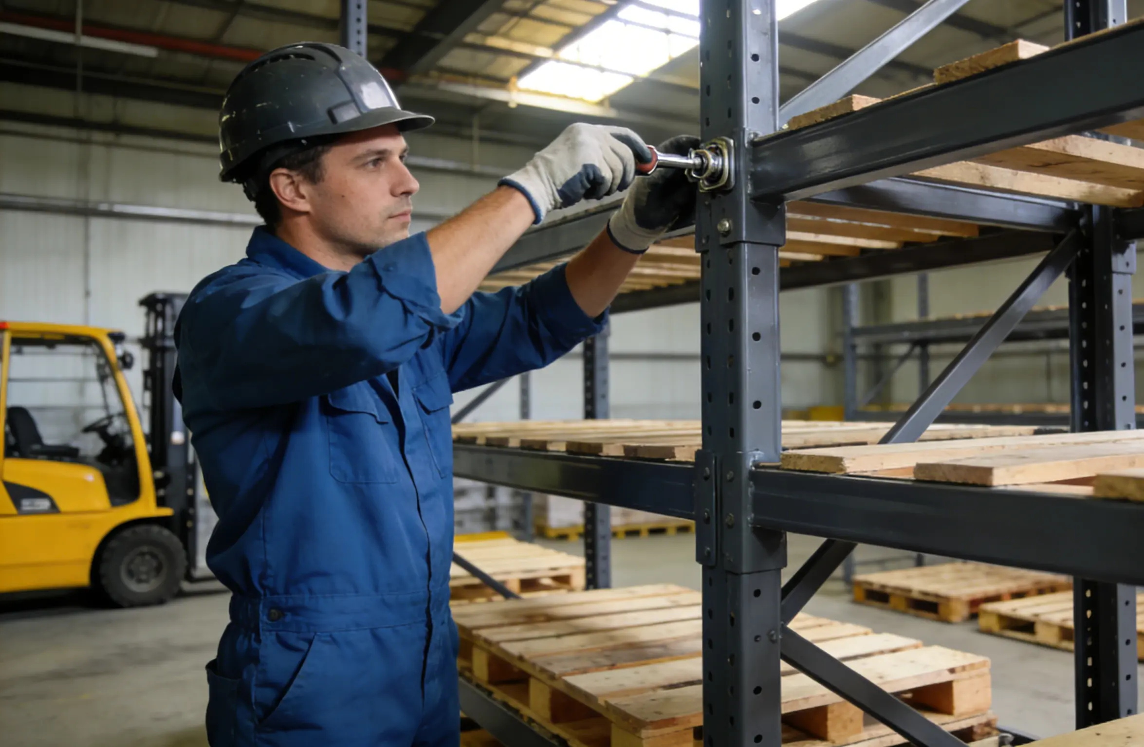 pallet racking custom installation for e-commerce warehouse